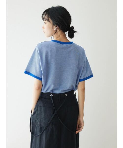 CRAFT STANDARD BOUTIQUE（クラフトスタンダードブティック）の「レトロ柄カットプルオーバー（Tシャツ/カットソー・レディース・ブルー・FREE）」の12枚目の写真
