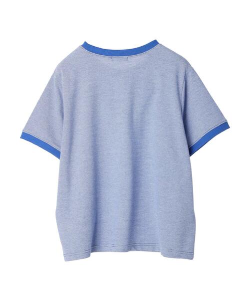 CRAFT STANDARD BOUTIQUE（クラフトスタンダードブティック）の「レトロ柄カットプルオーバー（Tシャツ/カットソー・レディース・ブルー・FREE）」の5枚目の写真