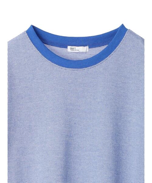CRAFT STANDARD BOUTIQUE（クラフトスタンダードブティック）の「レトロ柄カットプルオーバー（Tシャツ/カットソー・レディース・ブルー・FREE）」の13枚目の写真