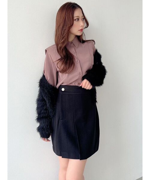 RESEXXY(リゼクシー)の「シャギーニットカーディガン(カーディガン/ボレロ・レディース・ワイン/ピンク/ホワイト/ブラック/その他1・FREE)」の21枚目の写真