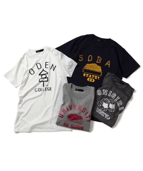 TOKYO CULTUART by BEAMS（トウキョウカルチャートバイビームス）の「かせきさいだぁ / UNIVERSITY of SUSHI T-shirt（Tシャツ/カットソー・メンズ・グレー/ネイビー・MEDIUM/X-LARGE/X-SMALL/LARGE/SMALL）」の13枚目の写真