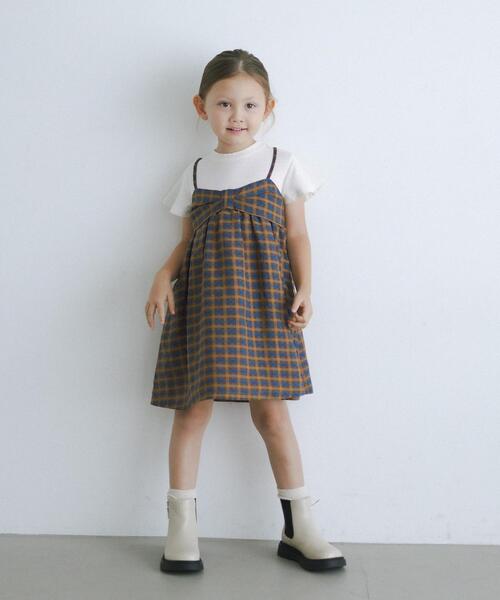 green label relaxing(グリーンレーベルリラクシング)の「サイドジップゴアブーツ 17cm-21cm(ブーツ・キッズ・ナチュラル/ブラック・17cm/18cm/19cm/20cm/21cm)」の7枚目の写真