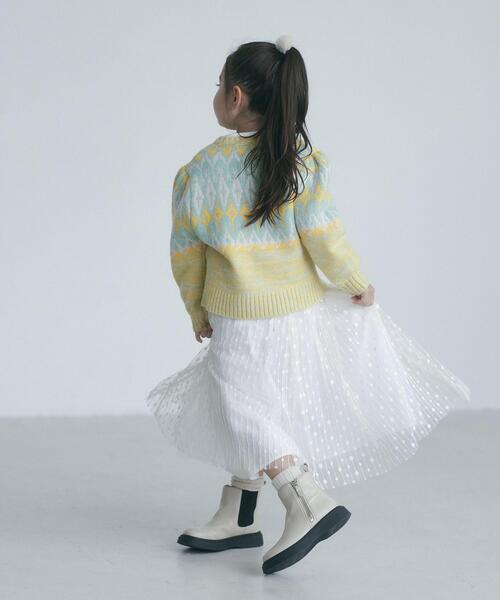 green label relaxing(グリーンレーベルリラクシング)の「サイドジップゴアブーツ 17cm-21cm(ブーツ・キッズ・ナチュラル/ブラック・17cm/18cm/19cm/20cm/21cm)」の5枚目の写真