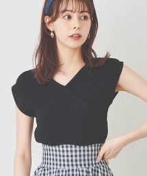 カシュクールニット