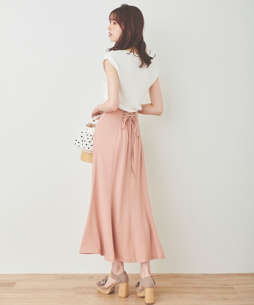 31 Sons de mode(トランテアン ソン ドゥ モード)の「カシュクールニット(ニット/セーター・レディース・パープル/グリーン/ブラック/オフホワイト・36)」の21枚目の写真