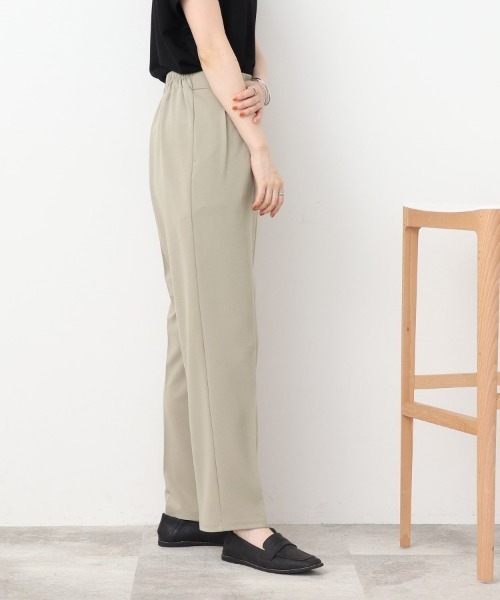 DRESKIP（ドレスキップ）の「◆オンにもオフにも◎ さらさら楽ちん ゆるテ－パ－ドパンツ（その他パンツ・レディース・ライトグリーン/ブラック/ブルー・02/03/04）」の14枚目の写真