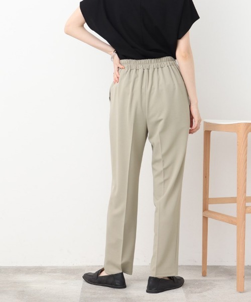 DRESKIP（ドレスキップ）の「◆オンにもオフにも◎ さらさら楽ちん ゆるテ－パ－ドパンツ（その他パンツ・レディース・ライトグリーン/ブラック/ブルー・02/03/04）」の15枚目の写真