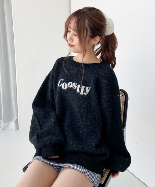 2.美品❗️マークアンドロナ 防風裏地付き 　ニットセーター　46 2.美品❗️マークアンドロナ 防風裏地付き ニットセーター 46