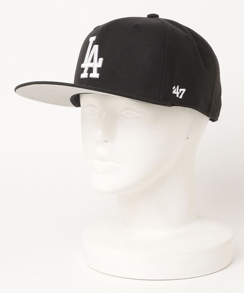'47(フォーティーセブン)の「【47Brand】Dodgers Sure Shot '47 CAPTAIN(キャップ・メンズ・ブラック・O/S)」の1枚目の写真