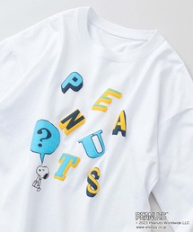 【OUTDOOR PRODUCTS/アウトドアプロダクツ】【PEANUTS/ピーナッツ】 コラボ ドロップショルダーロンT スヌーピー チャーリー・ブラウン ウッドストック