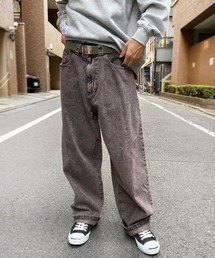 【ムラサキスポーツ限定】SANTACRUZ/サンタクルーズ デニムパンツ ルーズシルエット ピグメント染め 502233501