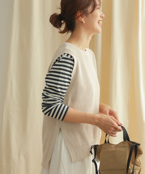 URBAN RESEARCH DOORS（アーバンリサーチドアーズ）の「コットン畦KNIT