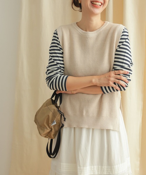 URBAN RESEARCH DOORS（アーバンリサーチドアーズ）の「コットン畦KNIT