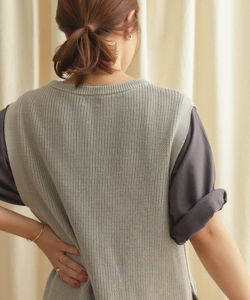 URBAN RESEARCH DOORS（アーバンリサーチドアーズ）の「コットン畦KNIT