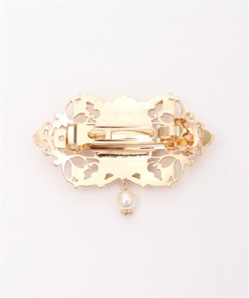 axes femme（アクシーズファム）の「花封入モチーフバレッタ（バレッタ/ヘアクリップ・レディース・ブルーグリーン/パープル・FREE）」の5枚目の写真