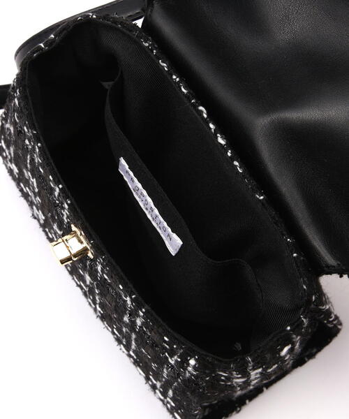 PROPORTION BODY DRESSING(プロポーションボディドレッシング)の「ツイードミニショルダーバッグ / 1213281002(ショルダーバッグ・レディース・ホワイト/ブラック・フリ-)」の17枚目の写真