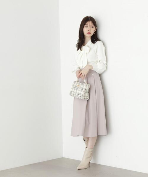 PROPORTION BODY DRESSING(プロポーションボディドレッシング)の「ツイードミニショルダーバッグ / 1213281002(ショルダーバッグ・レディース・ホワイト/ブラック・フリ-)」の21枚目の写真