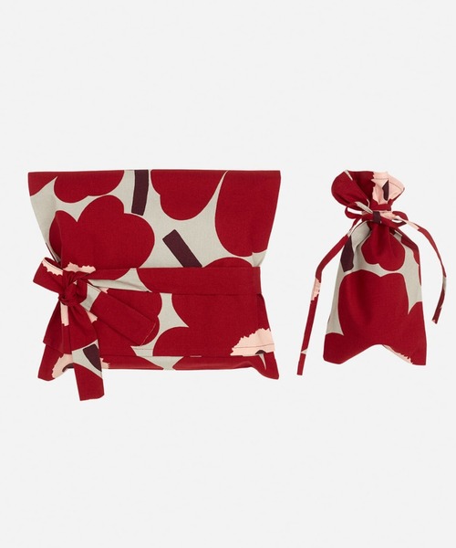 marimekko(マリメッコ)の「Unikko / gift wrapping bag set(ラッピングキット・レディース・マルチ・FREE)」の4枚目の写真