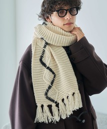 RAGEBLUE | ハンドステッチニットマフラー(マフラー)