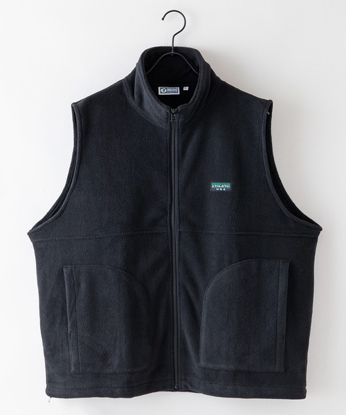 DISCUS（ディスカス）の「【DISCUS/ディスカス】フリーススタンドベスト（ベスト・レディース・サックスブルー/アイボリー/グリーン/ブラック・MEDIUM/LARGE）」の5枚目の写真