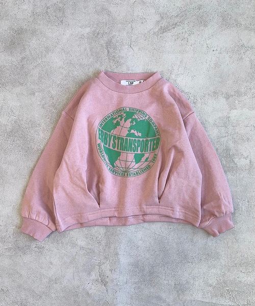 Life Support Products（ライフサポートプロダクツ）の「バルーンプリントスウェット（80～150㎝）（スウェット・キッズ・ピンク/ブラウン/チャコール/オフホワイト・95/100/110/140/80/90/150/130/120）」の19枚目の写真