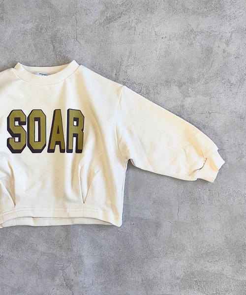 Life Support Products（ライフサポートプロダクツ）の「バルーンプリントスウェット（80～150㎝）（スウェット・キッズ・ピンク/ブラウン/チャコール/オフホワイト・95/100/110/140/80/90/150/130/120）」の16枚目の写真