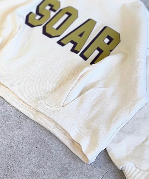 Life Support Products（ライフサポートプロダクツ）の「バルーンプリントスウェット（80～150㎝）（スウェット・キッズ・ピンク/ブラウン/チャコール/オフホワイト・95/100/110/140/80/90/150/130/120）」の17枚目の写真