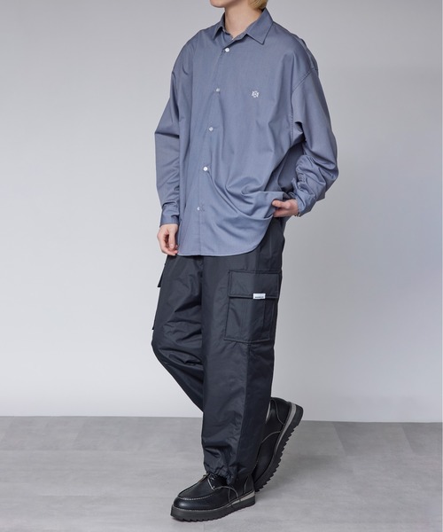 SETUP7（セットアップセブン）の「【SETUP7】中綿入り　ナイロンリップストップカーゴパンツ　M-65　ダウンパンツ（カーゴパンツ・メンズ・カーキ/ブラック/グレー・M/L）」の18枚目の写真