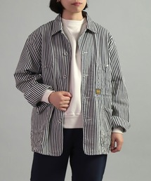 OMNIGOD | [OMNIGOD womens / オムニゴッド] 10ozヒッコリーデニム カバーオールジャケット(デニムジャケット)