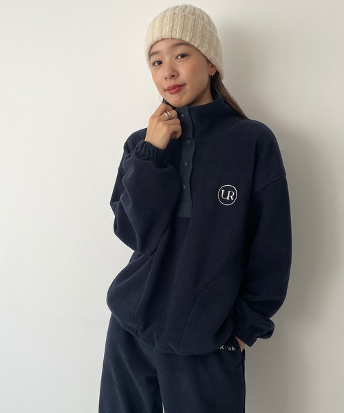 CANAL JEAN（キャナルジーン）の「El mar UR刺繍フリースプルオーバー 