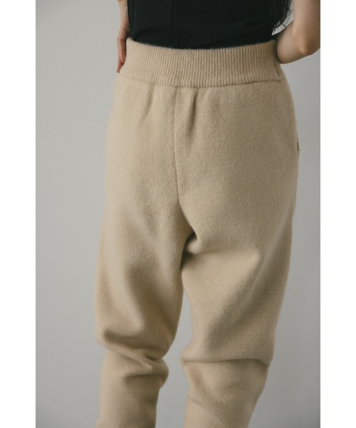 STYLEMIXER（スタイルミキサー）の「ポケットニットパンツ（その他パンツ・レディース・アイボリー/グレー/ブラック・MEDIUM/SMALL）」の9枚目の写真