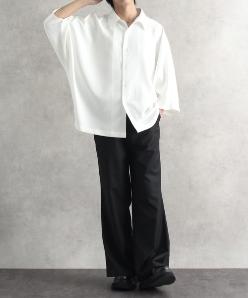 welise(ウェライズ)の「半袖シャツ(シャツ/ブラウス・メンズ・ホワイト・L)」の8枚目の写真