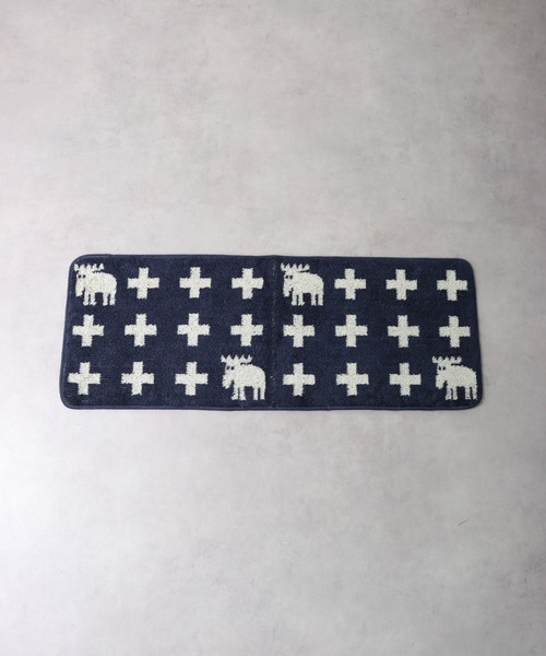 moz（モズ）の「moz ｷｯﾁﾝﾏｯﾄ ｸﾛｽ 45x120（ラグ/マット・レディース・グレー/ネイビー・FREE）」の6枚目の写真