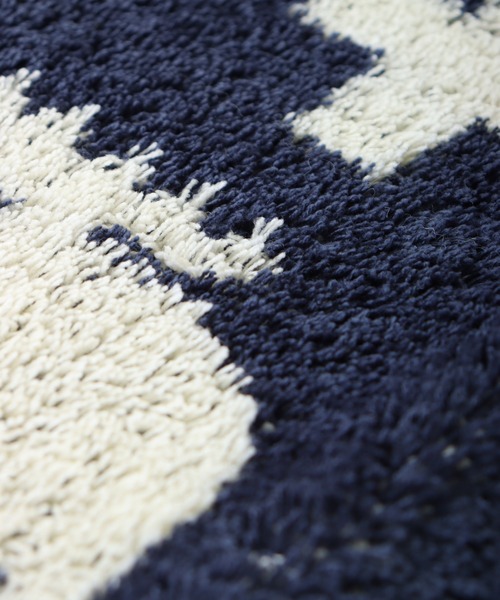 moz（モズ）の「moz ｷｯﾁﾝﾏｯﾄ ｸﾛｽ 45x120（ラグ/マット・レディース・グレー/ネイビー・FREE）」の5枚目の写真