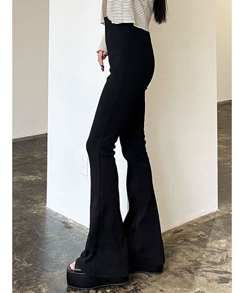 EMODA（エモダ）の「ストレッチリブパンツ（その他パンツ・レディース・ブラック/ブラウン/グリーン・SMALL/MEDIUM）」の13枚目の写真