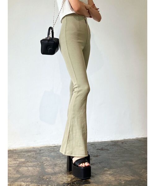 EMODA（エモダ）の「ストレッチリブパンツ（その他パンツ・レディース・ブラック/ブラウン/グリーン・SMALL/MEDIUM）」の10枚目の写真