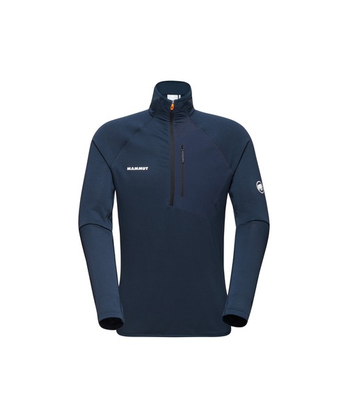 Mammut(マムート)の「エナジー ライト ミッドレイヤー ハーフ ジップ プル アジアンフィット / Aenergy Light ML Half Zip Pull AF Men(Tシャツ/カットソー・メンズ・ブラック/ネイビー・MEDIUM/LARGE/SMALL)」の14枚目の写真