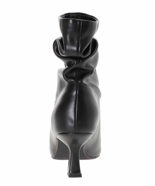 31 Sons de mode（トランテアン　ソン　ドゥ　モード）の「くしゅくしゅブーツ（ブーツ・レディース・シルバー/ブラック・L/M/S）」の5枚目の写真