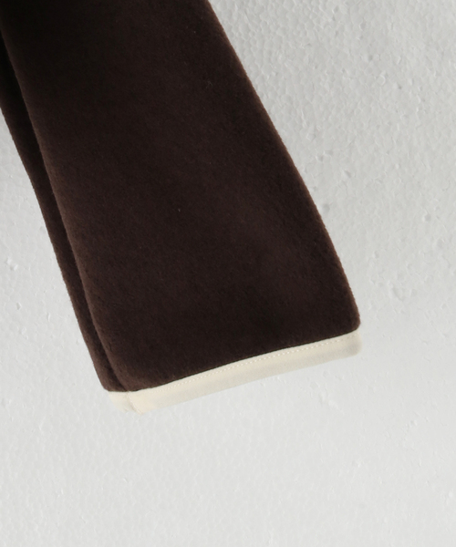 SPORTY&RICH（スポーティアンドリッチ）の「【SPORTY&RICH / スポーティアンドリッチ】BUTTONED POLAR SWEATSHIRT（スウェット・レディース・ブラウン・LARGE/MEDIUM/SMALL）」の6枚目の写真