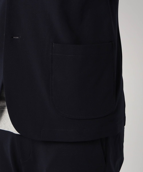 Grand PARK（グランドパーク）の「圧縮マイクロカノコテーラードジャケット（テーラードジャケット・メンズ・ブラック/ネイビー・MEDIUM/LARGE/X-LARGE）」の11枚目の写真