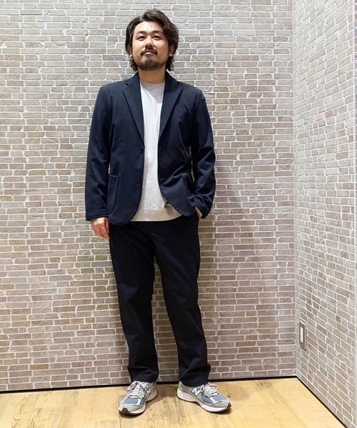 Grand PARK（グランドパーク）の「圧縮マイクロカノコテーラードジャケット（テーラードジャケット・メンズ・ブラック/ネイビー・MEDIUM/LARGE/X-LARGE）」の17枚目の写真