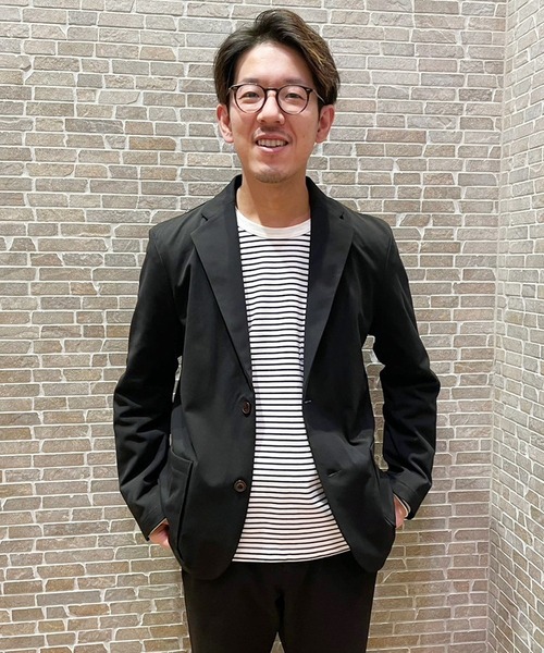 Grand PARK（グランドパーク）の「圧縮マイクロカノコテーラードジャケット（テーラードジャケット・メンズ・ブラック/ネイビー・MEDIUM/LARGE/X-LARGE）」の19枚目の写真