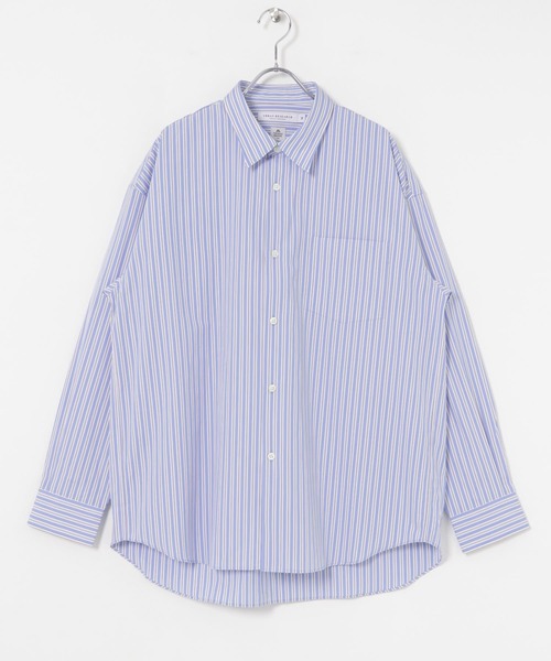 THOMAS MASON(トーマス メイソン)の「トーマスメイソンオーバーシャツ(シャツ/ブラウス・メンズ・ブルー系その他/ロイヤルブルー/ネイビー/ホワイト/ライトブルー・MEDIUM/LARGE/X-LARGE)」の7枚目の写真