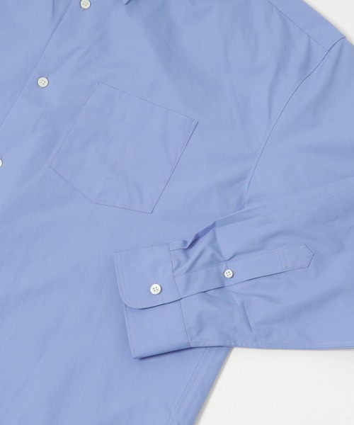 THOMAS MASON(トーマス メイソン)の「トーマスメイソンオーバーシャツ(シャツ/ブラウス・メンズ・ブルー系その他/ロイヤルブルー/ネイビー/ホワイト/ライトブルー・MEDIUM/LARGE/X-LARGE)」の12枚目の写真