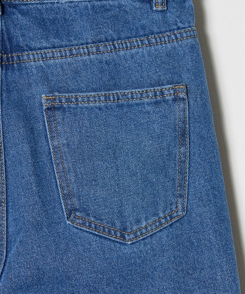 Chick（チック）の「▲Ribbon Denim Pants / リボンデニムパンツ（デニムパンツ・レディース・ブルー・S/M/L）」の8枚目の写真