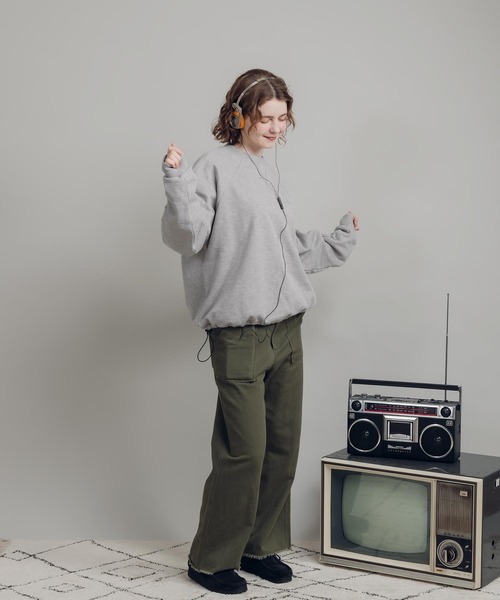 MUHET（ミュエータ）の「ベイカーパンツ（その他パンツ・レディース・ブラック/カーキ・SMALL/MEDIUM/X-LARGE）」の7枚目の写真