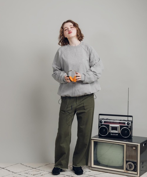 MUHET（ミュエータ）の「ベイカーパンツ（その他パンツ・レディース・ブラック/カーキ・SMALL/MEDIUM/X-LARGE）」の6枚目の写真