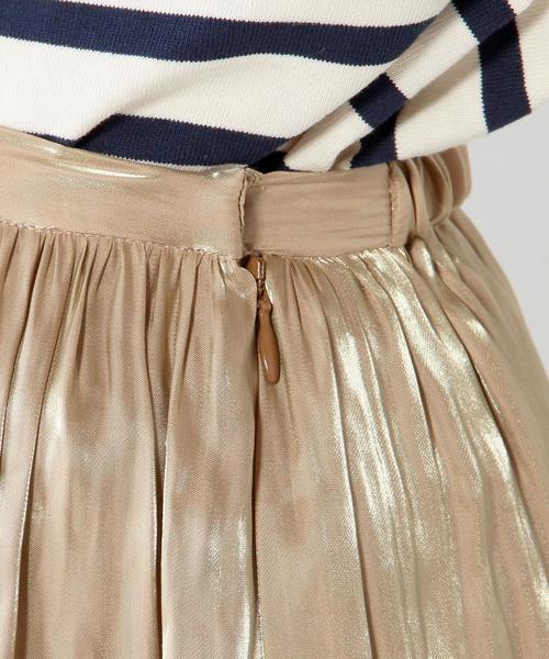 Another Edition（アナザーエディション）の「ギャザーマキシスカート/AEFC GAZ MAXI SK◆（スカート・レディース・ブラウン/ライトブルー・フリー）」の7枚目の写真