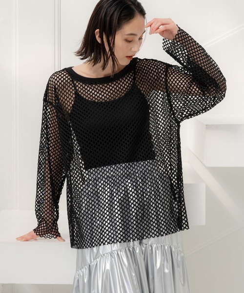 LAKOLE（ラコレ）の「Wストラップカップキャミ / 106662（キャミソール・レディース・ネイビー/ライトベージュ/ブラック/オフホワイト・SMALL/MEDIUM）」の8枚目の写真