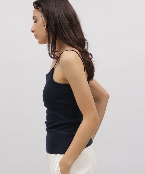 LAKOLE（ラコレ）の「Wストラップカップキャミ / 106662（キャミソール・レディース・ネイビー/ライトベージュ/ブラック/オフホワイト・SMALL/MEDIUM）」の13枚目の写真